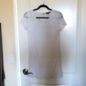 Charlotte Russe white lace dress